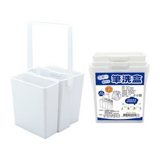 富福里 W.I.P 韋億 三合一筆洗盒 NC113，多功能洗筆調色收納盒，水彩繪畫必備，輕巧便攜