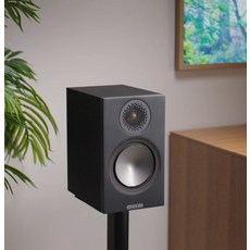 Monitor Audio Bronze 50 （6G ）書架式喇叭 精巧設計 清晰音質 沉浸式音效體驗, 黑色, Monitor audio Bronze 50 (6G)