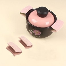 열차단 뜨거운 냄비 잡는 실리콘손잡이 오븐 장갑 pre+439FI