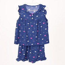 FOX SS 風衣荷葉邊袖女孩睡衣套裝