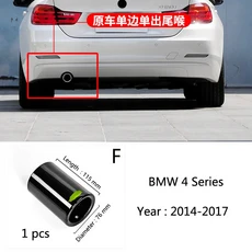 티에이치 BMW 용 액세서리 1 2 3 4 5 7 시리즈 X1 3GT F20 F22 F30 F32 F34 F10 F48 G30 G11 자동차 배기, 14 f Type