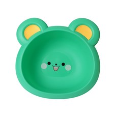 卡通萌鼠小臉盆寶寶洗臉盆嬰幼兒洗腳盆新生兒用品洗屁屁盆面盆, 綠色:如圖