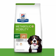 希爾思處方 犬用 Metabolic j/d 體重管理 關節護理 8.5磅 狗飼料, 1個