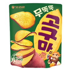 오리온 무뚝뚝 고구마칩 봉지과자, 96g, 10개