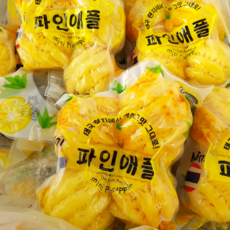 농장을부탁해 사계절 고당도 태국 미니파인애플 냉동 파인애플 3-7입, 1개, 미니파인애플 500g