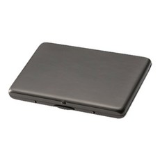 츠보타펄 TSUBOTA PEARL 시가렛 케이스 캐쥬얼 메탈 블랙 니켈 새틴 1-91326-51