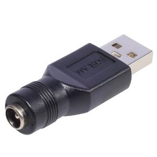 AC DC 어댑터 플러그 DC USB 충전 1MM 전원 12V USB 변환기, DC F TO USB M