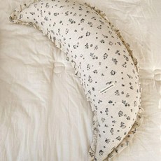 2026新款棉麻月牙抱枕 宝宝安抚枕 可拆洗 牀頭靠墊 孕婦枕 夾腿抱枕, 007號棉麻月牙抱枕,25x80cm抱枕芯加抱枕套【套裝】