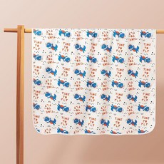 嬰兒隔尿墊 寶寶尿墊 防水透氣護理墊 可洗隔尿墊, 1條裝, 【1條裝】小恐龍,50x70釐米, N/A