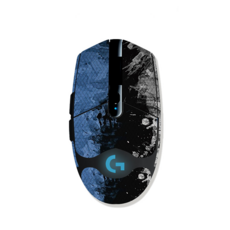 라나야 로지텍 마우스 그립테이프 G304 G102 풀커버, 1개, 블루 블랙
