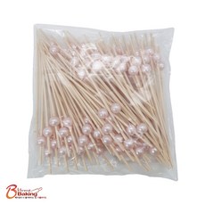 이홈베이킹 대나무진주픽100개 12cm, 100개입, 1개