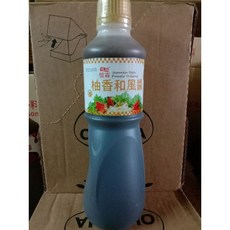 祐霖 憶霖 柚香和風醬 日式柚子和風醬 1.1公斤, 1個