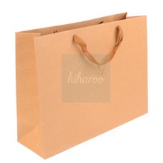 HiMy 크라프트백 크라프트 쇼핑백 대형, 40x28cm