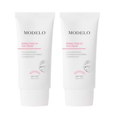 모델로 무기자차 톤업 선크림 (SPF50+ PA++++) 50ml 2개