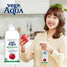 베지아쿠아 야채 과일 세정제, 1L, 1개