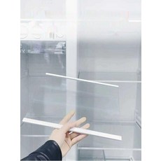 냉장고 슬라이드 선반 트레이 가벽 글라스 이중, 기본 모델명/품번, 30x10cm 한쪽 가장자리