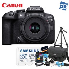 [캐논 정품] EOS R10 / RF S18-45mm/256G 패키지/ED, 캐논R10/RF S18-45 패키지