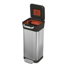조셉조셉 타이탄 트래시 빈 휴지통 20L, 1개, Stainless Steel