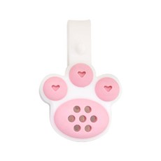 멍가드 강아지 진드기 목걸이 퇴치제 모기 벌레 예방, 1개, 10ml, 스몰멍-화이트