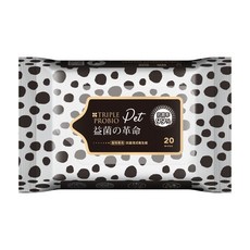 益菌革命 TRIPLE PROBIO 寵物 益菌寵物專用濕式衛生紙 單包20抽/3入組 濕紙巾, 1個, 濕式衛生紙【1包】20抽, 20抽