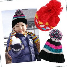 방울방울 털모자 방울모자