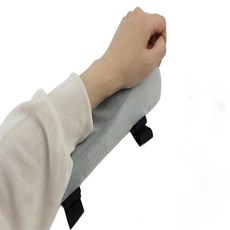 네스트몰 의자 팔 쿠션 팔걸이쿠션, 블랙