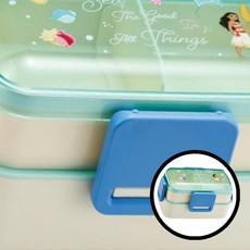 모아나 도시락 런치박스 600ml 아동도시락 2단도시락 캐릭터도시락 돔형도시락 어린이도시락 실리콘밀폐