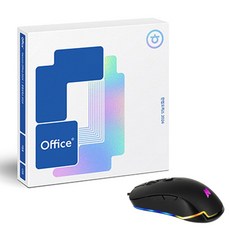 한컴오피스 2024 가정 및 학생용 (1 PC Only) MLP 정품 + 고감도 게이밍 마우스 / 한글 한셀 한쇼, 1PC Only MLP