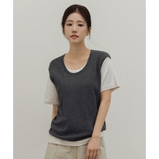 프랜치시크 FRENCHCHIC 덴스 실루엣 니트 나시 F6S177KN