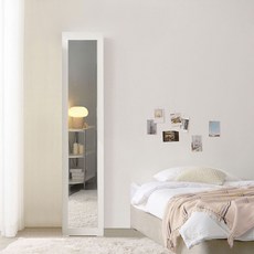 더윅 스마트 터치 미니 슬림 옷장 400/이불장 400(거울형), 이불장, 화이트