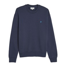 메종키츠네 크루 넥 코튼 스웨터