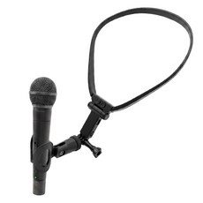 마이크 목걸이 스탠드 넥 홀더 목걸이형 거치대 고급형 MM02, 1개