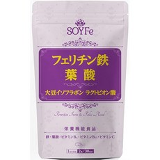 펠리틴 철 보조 식품 10mg엽산 대두 이소플라본 30일분 비타민 영양기능식품 철분 보충 건강 국내제조 SOYFe, 1개, 상세참조