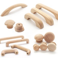 원목손잡이 우드 가구 서랍장 씽크대 손잡이 둑디크 리폼, W01원목무도장-단추30, 1개