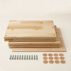 휴림 DIY 삼나무 원목 공간박스 1단 diy 수납장 틈새장 원목장 책꽂이, 1개, 소비자조립상품