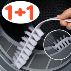 엠리브 다용도 틈새솔 브러쉬 세탁기 청소솔, 화이트, 2개