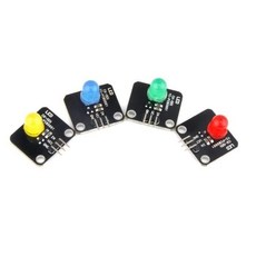 8mm LED 模組 免加電阻, 1個, 紅色