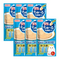 이나바 챠오츄르, 유산균 가다랑어 (SC-232), 56g, 6개