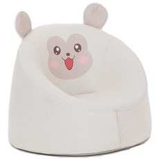 레더 유아쇼파 아기쇼파, 베이지몽키