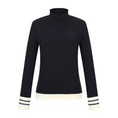 핑골프웨어 KQF 121D4TI353_NA 여성 배색 반목 긴팔 이너 티셔츠 2793578