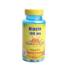 Nature's Life 菸酸錠 100mg, 1個, 250 件