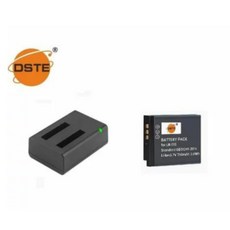 DSTE 相機電池充電器組 適用於 Kodak WPZ2, 1個, 雙槽充電器+副廠電池*1