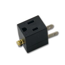 太星電工 3P轉2P 轉換插頭 L型轉向 耐燃材質 持久耐用 安全認證, 黑色, 1個, 0