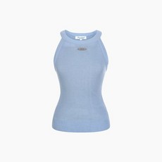 에고이스트 BLUE LABEL 홀터넥 슬리브리스 니트탑 ES2OKV03 771542