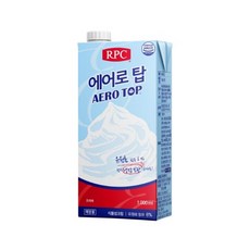 에어로탑 가당 휘핑크림 1L