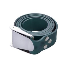 Problue 自潛配重帶 橡膠/矽膠配重帶 - 潛水專用底鉛 自由潛水/水肺, 橡膠配重帶-綠色大扣
