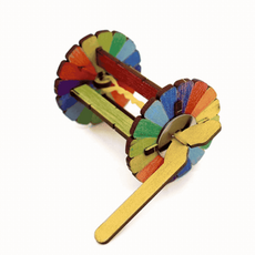 (한진과학)K2 고무동력 수레