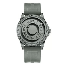 시각장애인 손목시계 맹인 점자 블랙 구슬 마그네틱 블랙, 1, A. 그레이