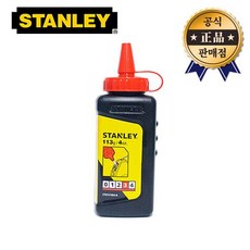 스탠리 분가루 1-47-404 STHT47404-8 적색 분통 수평 먹통 먹줄 DIY 디월트, 스탠리 분가루 1-47-404 STHT47404-8 적