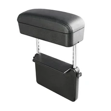 자동차 중앙 난간 팔걸이 패드 리프트 암, 01 검정색